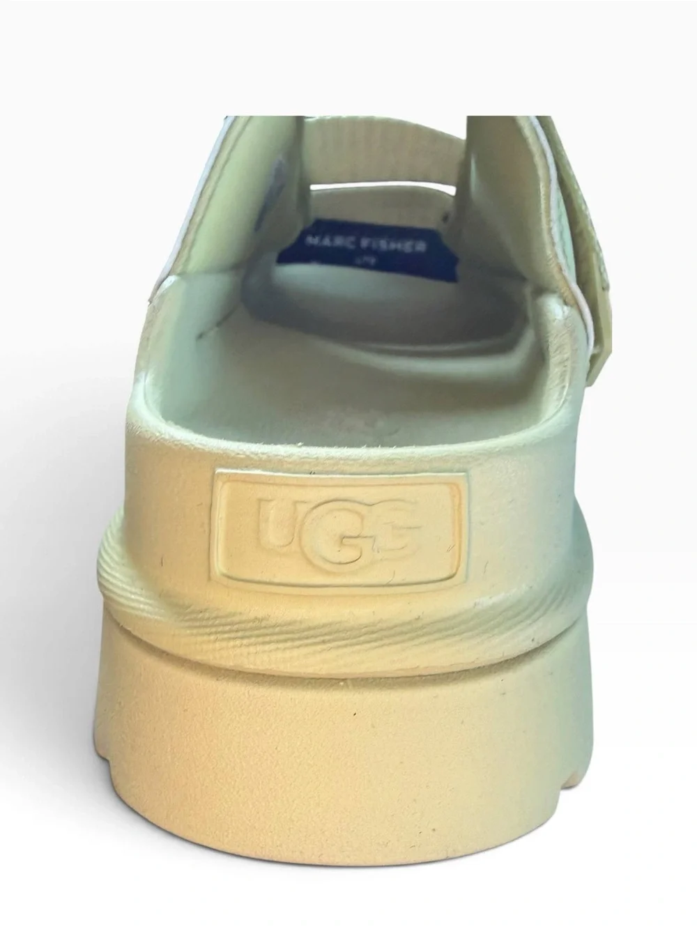 UGG Goldenglow Women's Golden Apple Yellow Platform Sandals Size 8 NWT